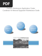 Nuclear Maintenance Applications Center: Condenser Air Removal Equipment Maintenance Guide