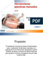 Tema 1 Fundamentos de La Terapia Manual