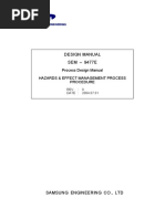 SAMSUNG SEM-9477E - Process Design Manual - Hazards & Effect Management Process Procedure 2004