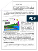 Ciclo Da Água 2021