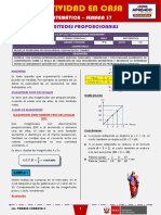 SEMANA 37 - MAGNITUDES PROPORCIONALES (3ro MATEMÁTICA)