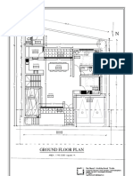 Ground Floor Plan: Maids Room +1'-6" W.C +1'-6"