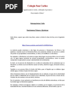 Historia Argentina Con Relatos Quimicos