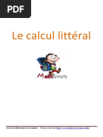 Distributivite Cours Maths 5eme