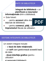 Sisteme Integrate de Bibliotecă