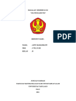 Makalah Mikrobiologi "Sel Prokariotik"