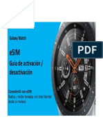 Configuracion Esim Samsung Ggalaxy Watch