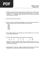 CHEM - 457 (S14) Problem Set 1