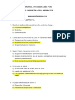 Respuestas - Evaluacion Modulo 4 Matematiica - Isabel Rivera