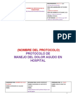 Modelo de Protocolo Con Indicaciones