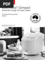 Bakehouse Compact: Automatic Dough & Bread Maker