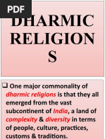 Dharmic Religions