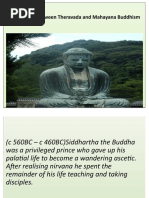 Diff. Bet. Theravada & Mahayana Buddhism