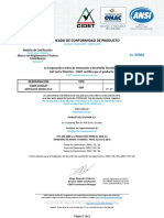 Certificado 03300-Retie EMT FUJI - Vto SEP 2023