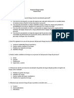 PM6 TECH 124 Proyecto Riesgo Gestión Examen Final