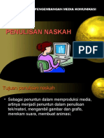 Materi 12 Pengembangan Media Komunikasi Menulis Skenario