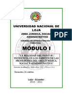 Modulo Realidad Del Pais