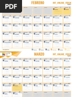 Calendario Materias Curso CTO ENARM 2020