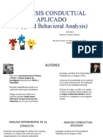 Analisis Conductual Aplicado 22222