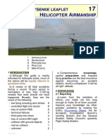 S Elicopter Irmanship: Afety Ense Leaflet