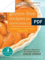 Gluten-Free Recipes For The Conscious Cook Vegetarian - Leslie Cerier