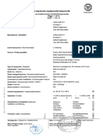 Driver TUV Certificaat