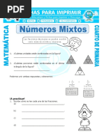 Numeros Mixtos para Cuarto de Primaria