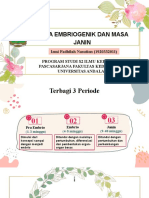 Masa Embrionik Dan Masa Janin Fix