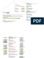 Problem 3-3 Ajusted Book Balance Checks Drawn: Bank Statement Balance Per Bank