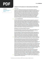 Chapter 15: Procedures in International Arbitration: Publication