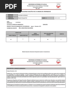 Programa Analítico Derecho Procesal Civil