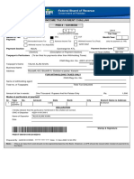 Income Tax Payment Challan: PSID #: 143186538