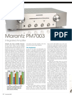 Marantz PM7003: Integrated Amplifi Er