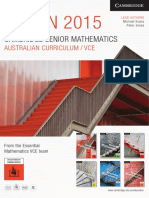 G Cambridge Senior Mathematics Ac Vce