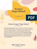 Arogya Yoga School