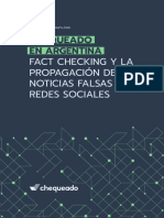 Chequeado en Argentina. Fact Checking y La Propagación de Noticias Falsas en Redes Sociales