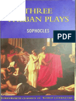 Sophocles ' Three Theban Plays, Translated by Jamey Hecht, With Notes and Commentary