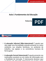 Apostila de Fundamentos Da Educação para Concursos