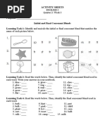 ENGLISH 3 Activity Sheet Q2 W3