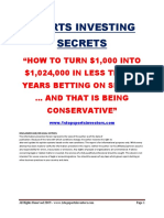 Sports Investing Secrets - Free Sports Betting Report (Pdfdrive)