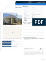 Dirección General: Informe de Avalúo