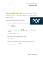 Parcial I Calculo III