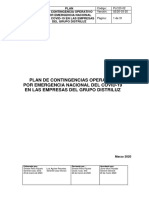 PLC 23-02 Plan de Contingencia Operativo Por Emergencia Nacional Del COV-...