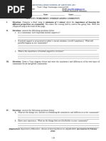 Different Perspectives On Community. The Rubric For Scoring Will Be Send in The Group Chat. Write The