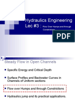 Hydraulics Engineering Lec 3