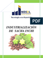 Industrialización de Sacha Inchi