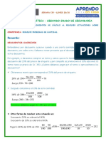 Semana 30 Día 1 Matemática