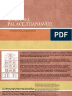 Maratha Palace, Thanjavur: Culture and Architecture