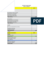 Plantilla para Análisis Vertical de Estados Financieros