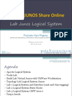 Membangun Lab Junos Logical System Juniper Foryanto Jaya Wiguna